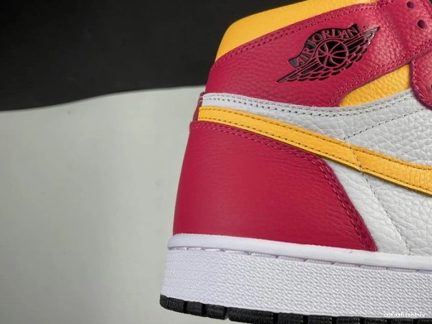 Air 1 OGLight Red 555088-603 High Jordan Fusion 0717